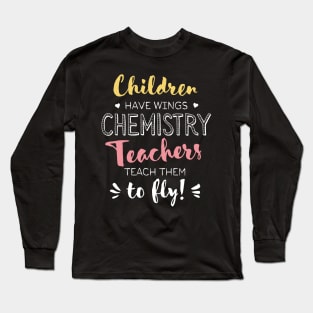 Chemistry Teacher Gifts - Beautiful Wings Quote Long Sleeve T-Shirt